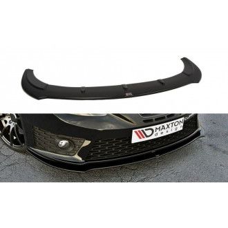 Maxton Design Frontlippe für Seat Leon MK2 Cupra|FR Facelift schwarz hochglanz