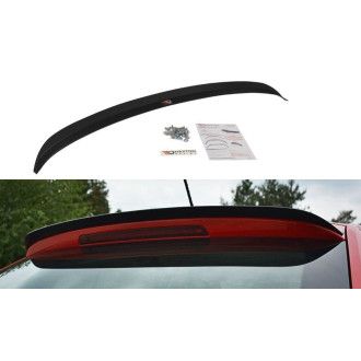 Maxton Design Spoiler für Skoda Rapid schwarz hochglanz