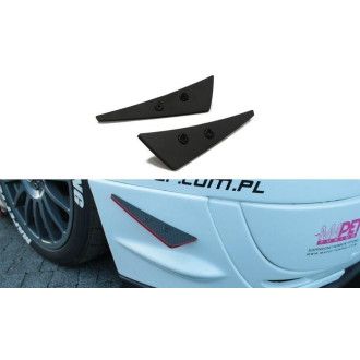 Maxton Design Racing-Canards für Subaru Impreza MK2|GD WRX|STI schwarz unbearbeitet
