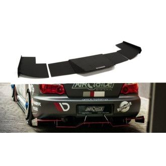 Maxton Design Racing-Diffusor für Subaru Impreza MK2|GD WRX|STI schwarz unbearbeitet