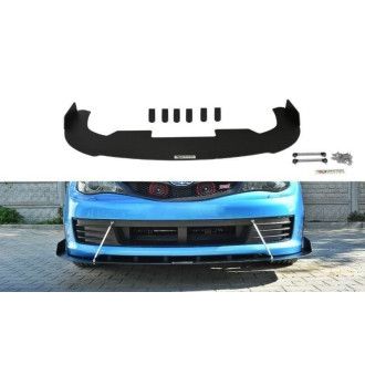Maxton Design Racing-Frontlippe für Subaru Impreza MK3 WRX|STI schwarz unbearbeitet