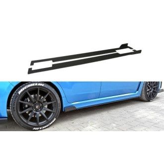 Maxton Design Racing-Seitenschweller für Subaru Impreza MK3 WRX|STI schwarz unbearbeitet