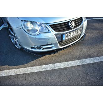 Maxton Design Frontlippe für Volkswagen Eos MK1 schwarz hochglanz