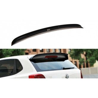 Maxton Design Spoiler für Volkswagen Polo 6C GTI Facelift schwarz hochglanz
