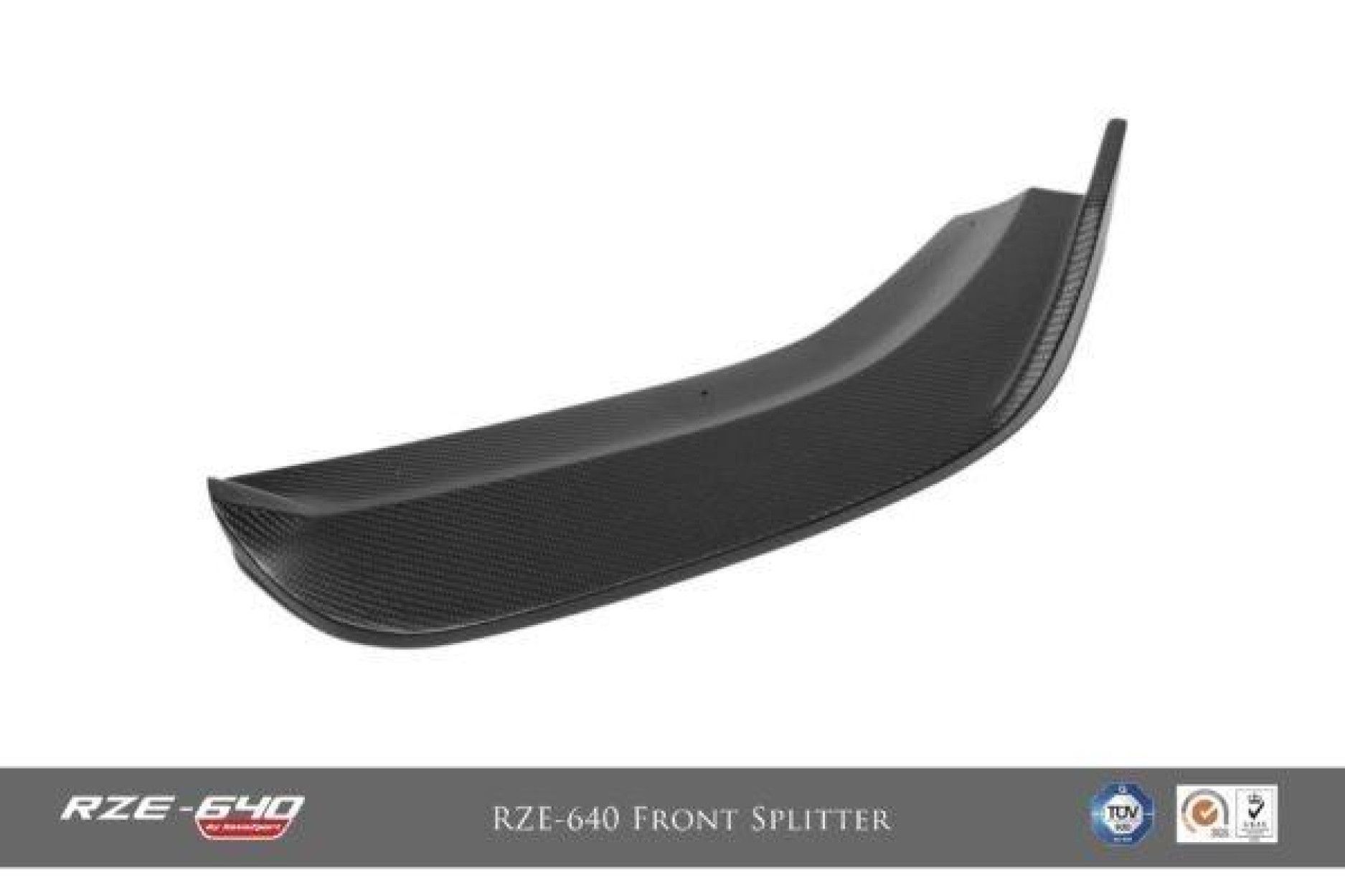 RevoZport Carbon Frontsplitter for Mercedes Benz E-Klasse W212 E63 AMG|E63S AMG "RZE-640" Facelift sedan 2 pcs (2) 