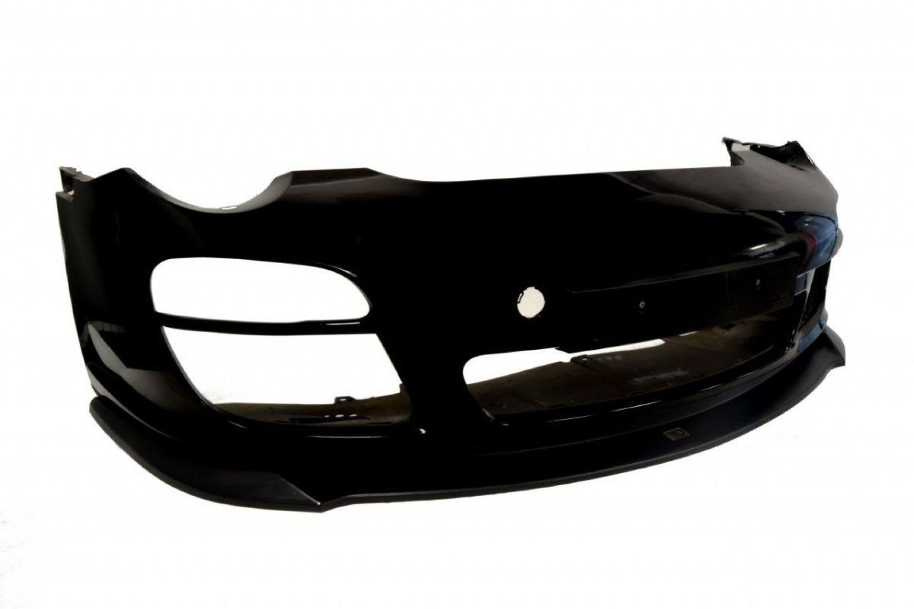 Maxtondesign Frontlippe für Porsche 911er 997.2 Carrera Facelift schwarz hochglanz (5) 