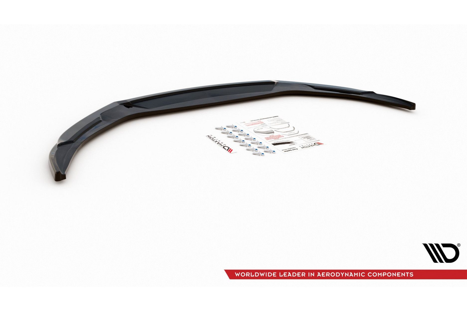 Maxtondesign Frontlippe für Fiat 124 Spider Abarth schwarz hochglanz (8) 