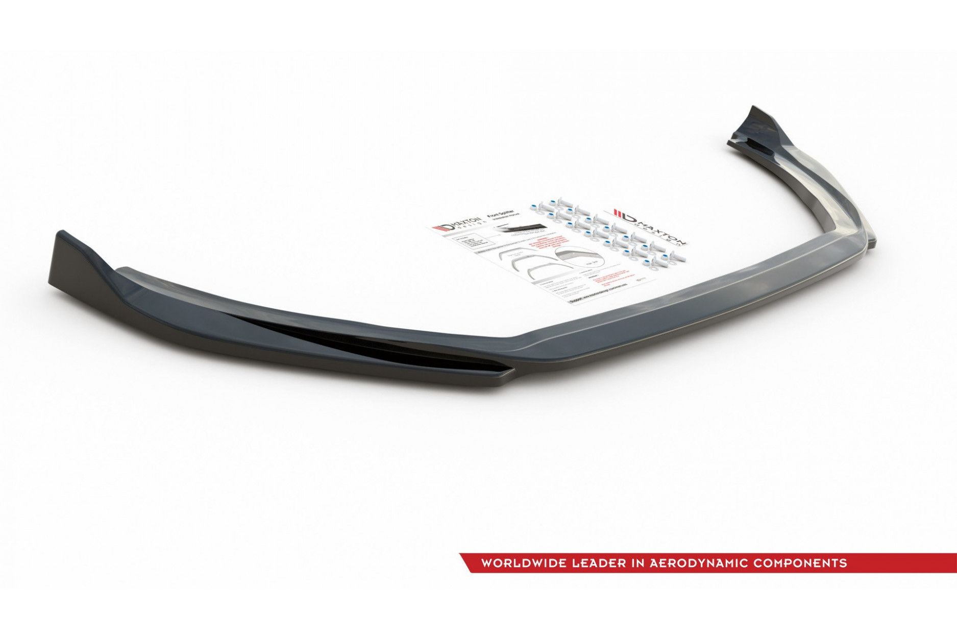 Maxtondesign Frontlippe V.4 für Ford Fiesta MK8 ST|ST-Line schwarz hochglanz (6) 