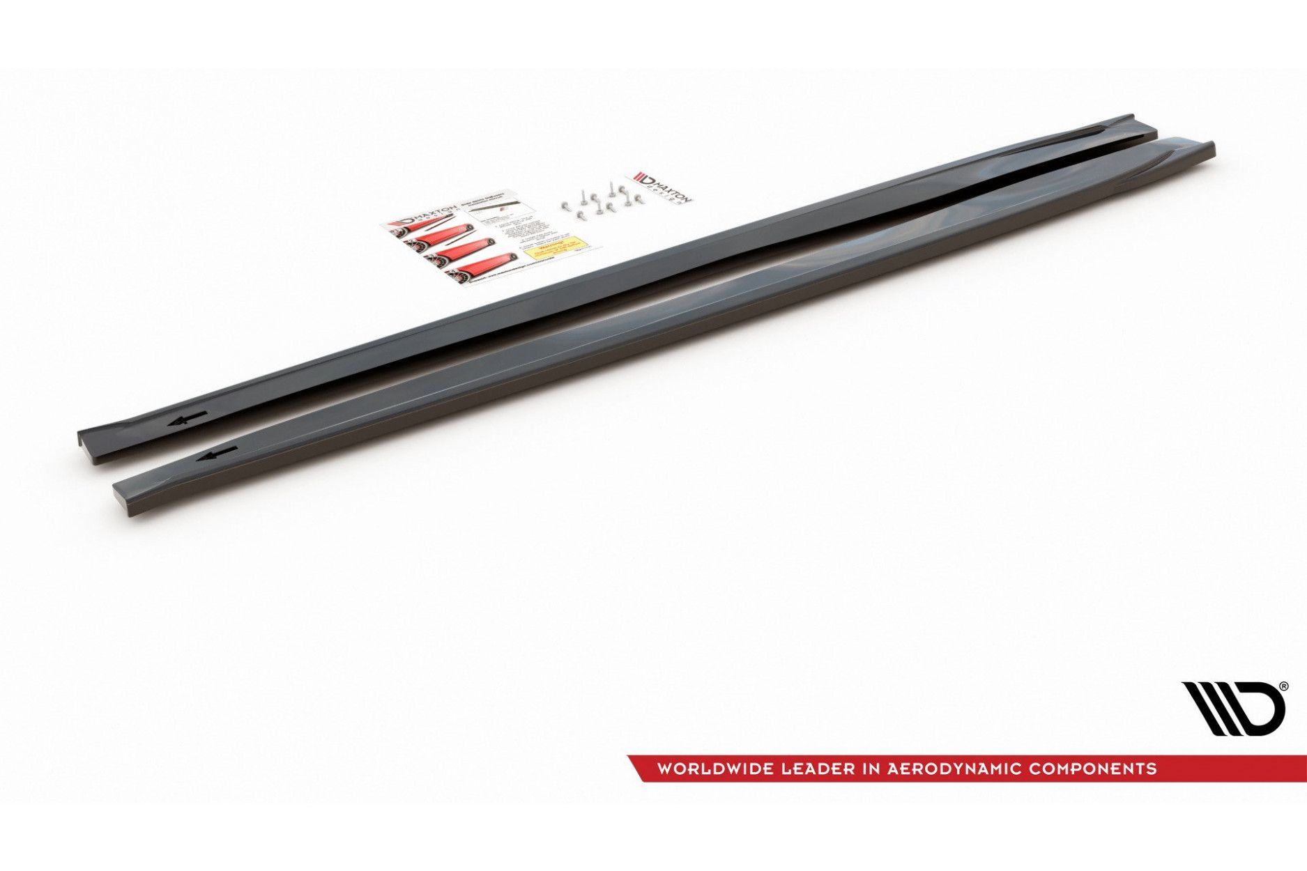 Maxtondesign Seitenschweller für Fiat 124 Spider Abarth schwarz hochglanz (8) 