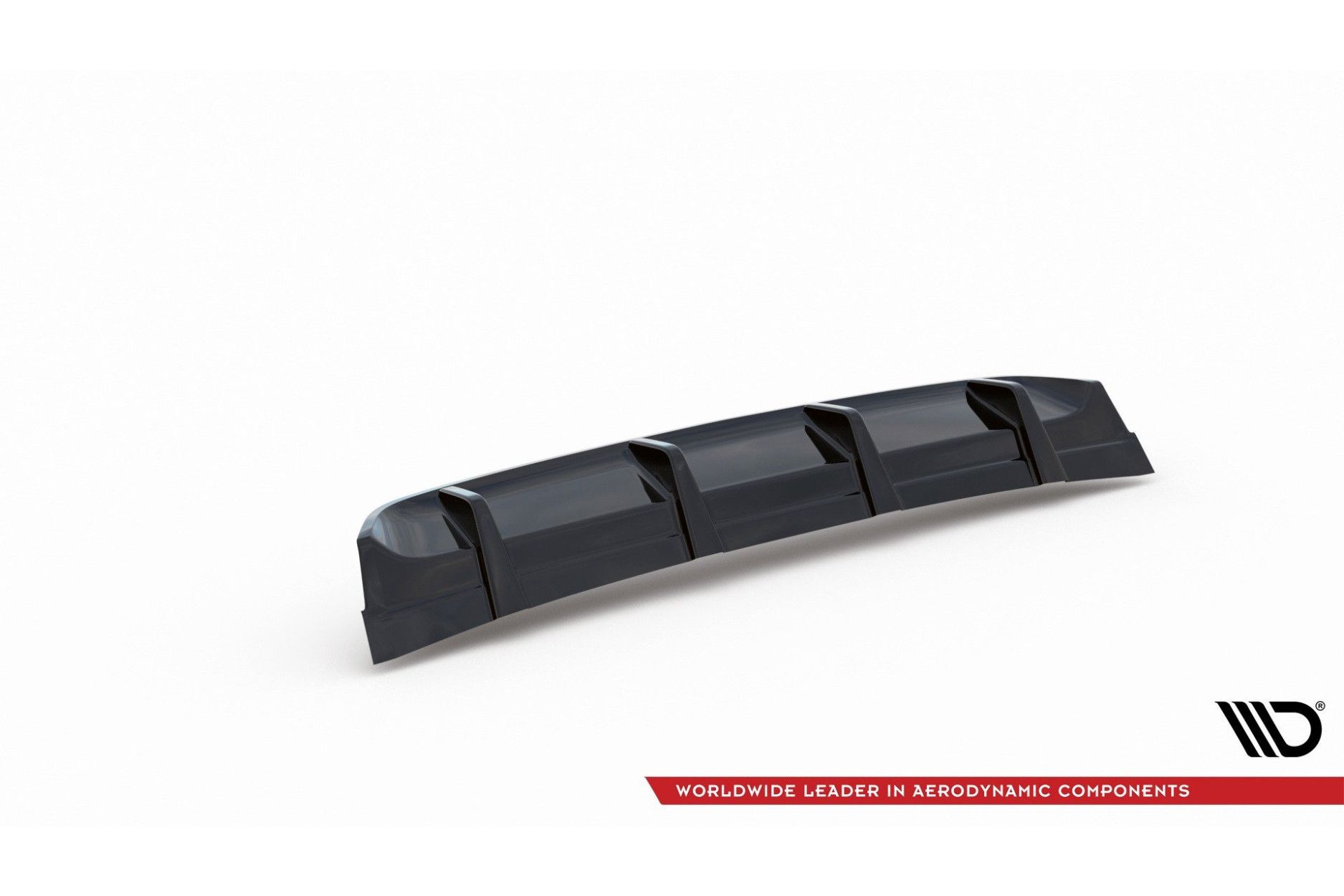 Maxtondesign Diffusor für Volkswagen Golf MK7|Golf 7 GTI Clubsport schwarz hochglanz (5) 
