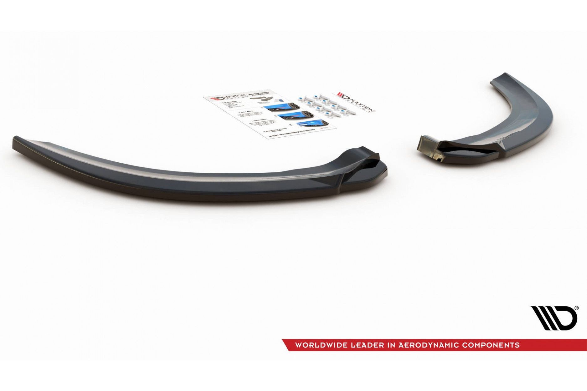 Maxtondesign Diffusor Erweiterung li/re für Ford Focus MK3 ST Facelift schwarz hochglanz (5) 