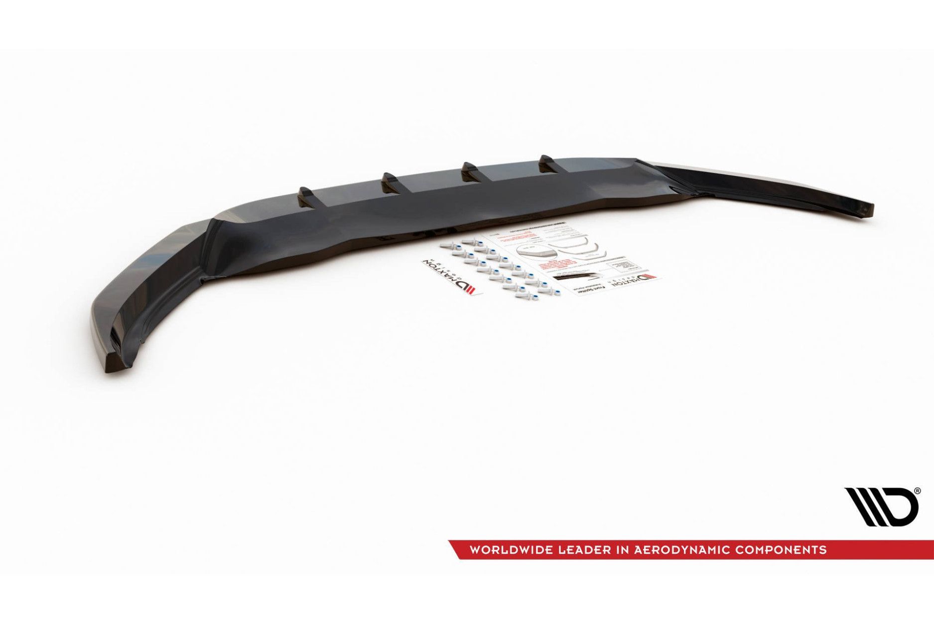 Maxtondesign Frontlippe V.1 für Volkswagen Passat MK8|B8 schwarz hochglanz (6) 