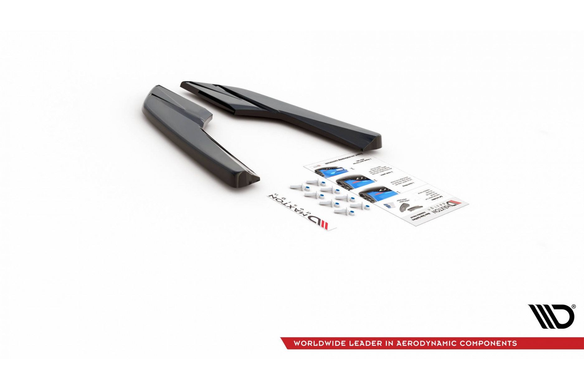 Maxtondesign Diffusor Erweiterung li/re für Audi S3 8V.2 Limousine Facelift schwarz hochglanz (7) 