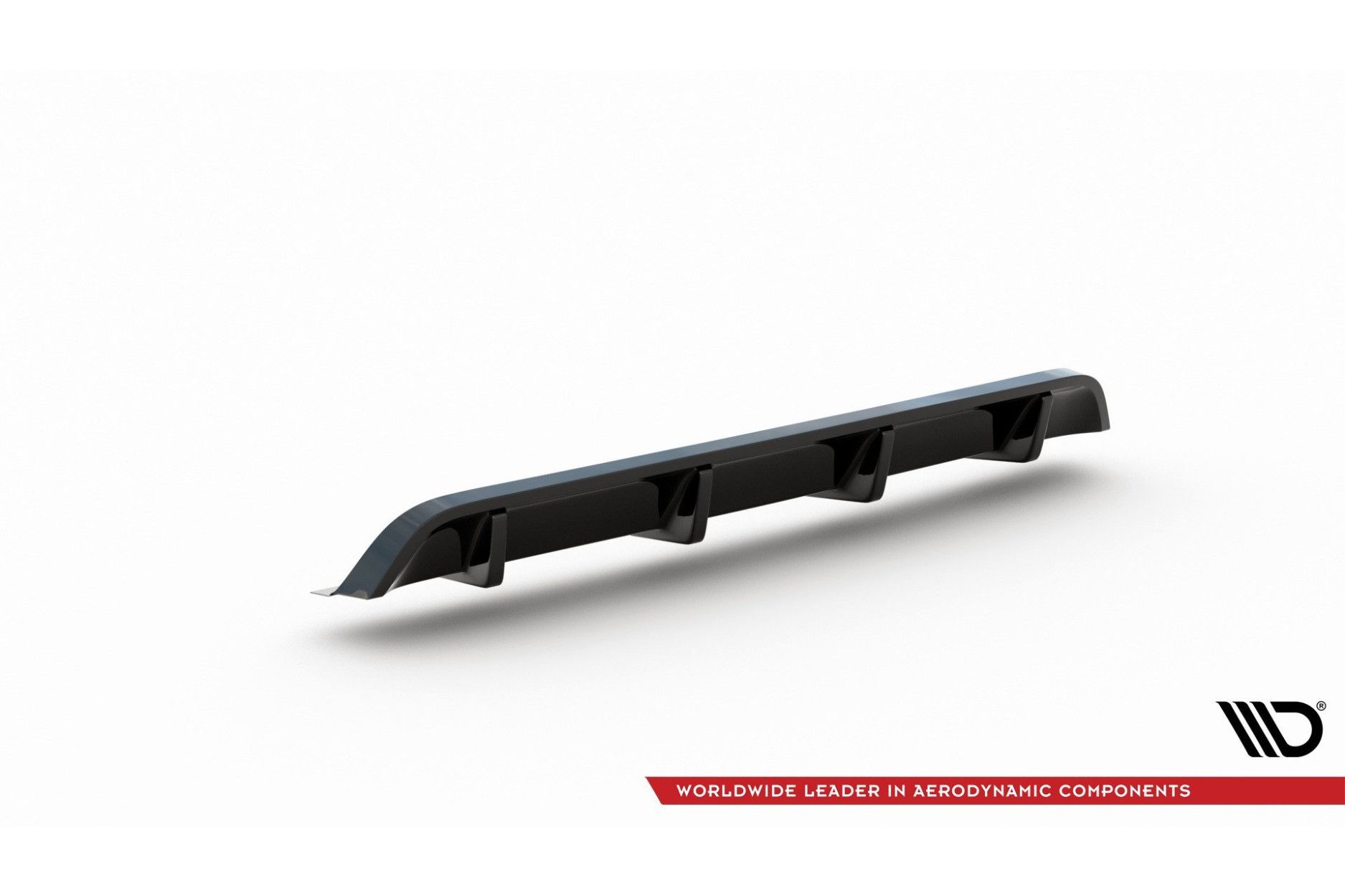 Maxtondesign Diffusor für Volkswagen Golf MK7|Golf 7 GTI Clubsport schwarz hochglanz (6) 