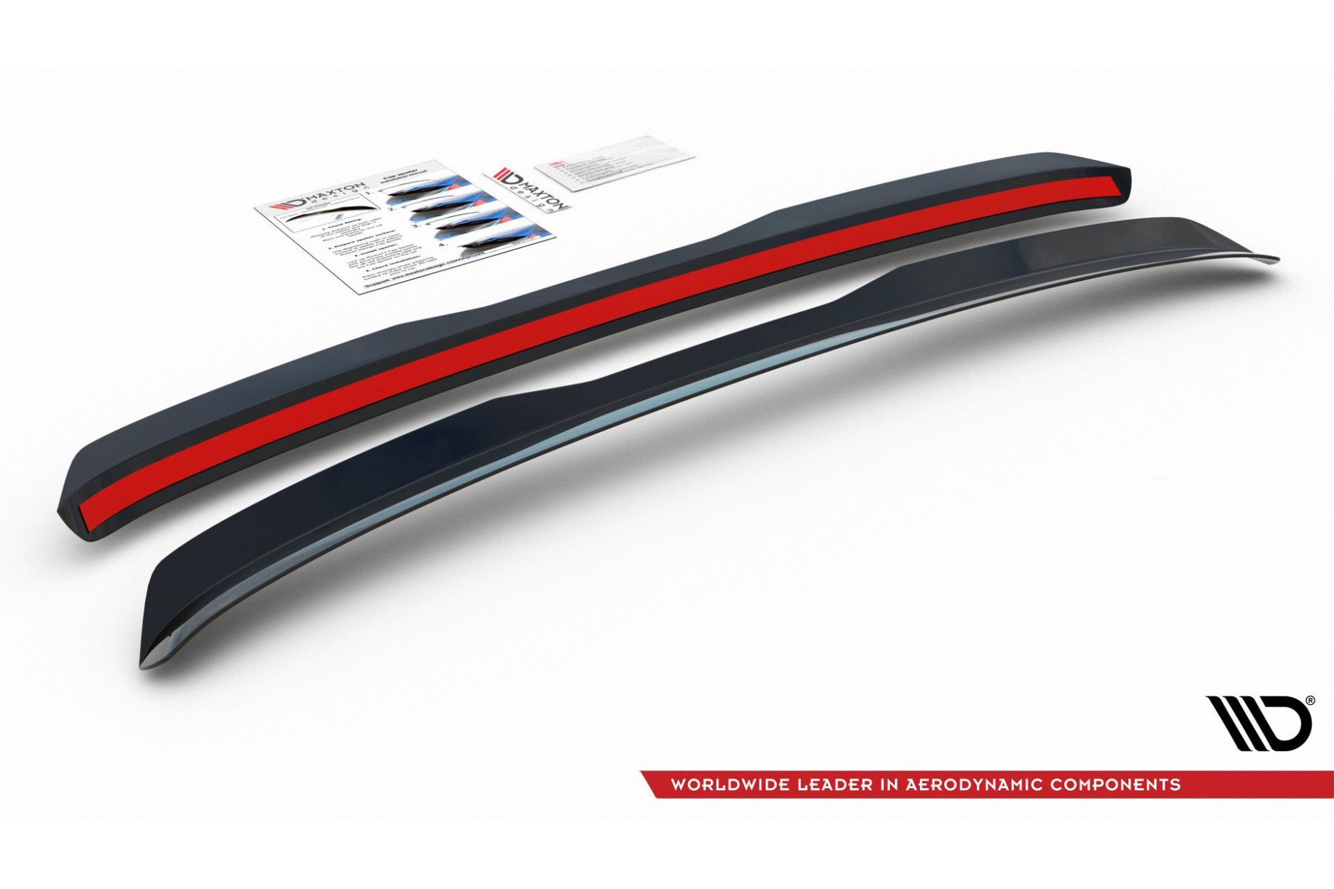 Maxtondesign Spoiler für Audi A3 8L schwarz hochglanz