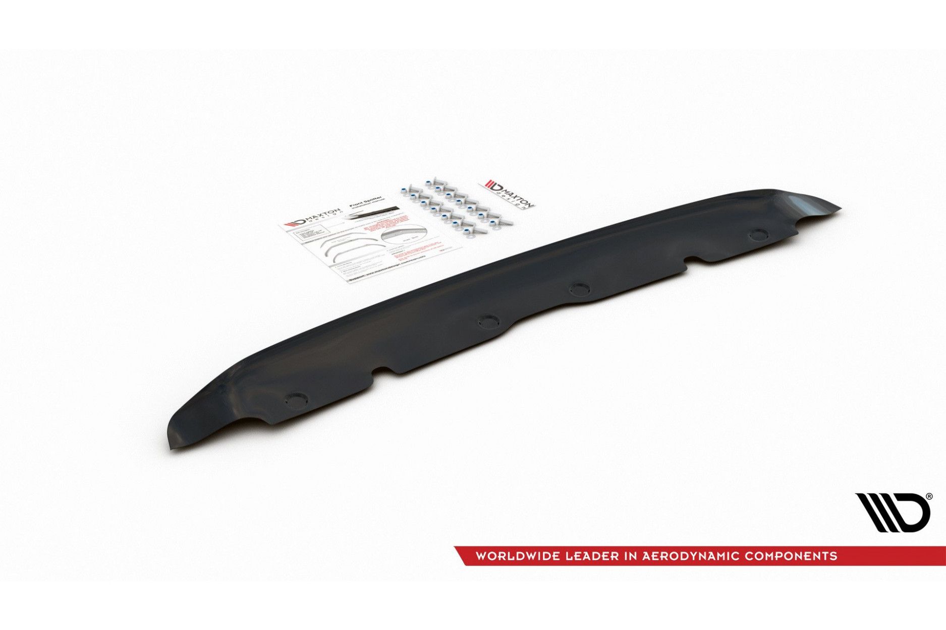 Maxtondesign Frontlippe V.2 für BMW 1er F40 M135i|M-Paket schwarz hochglanz (5) 