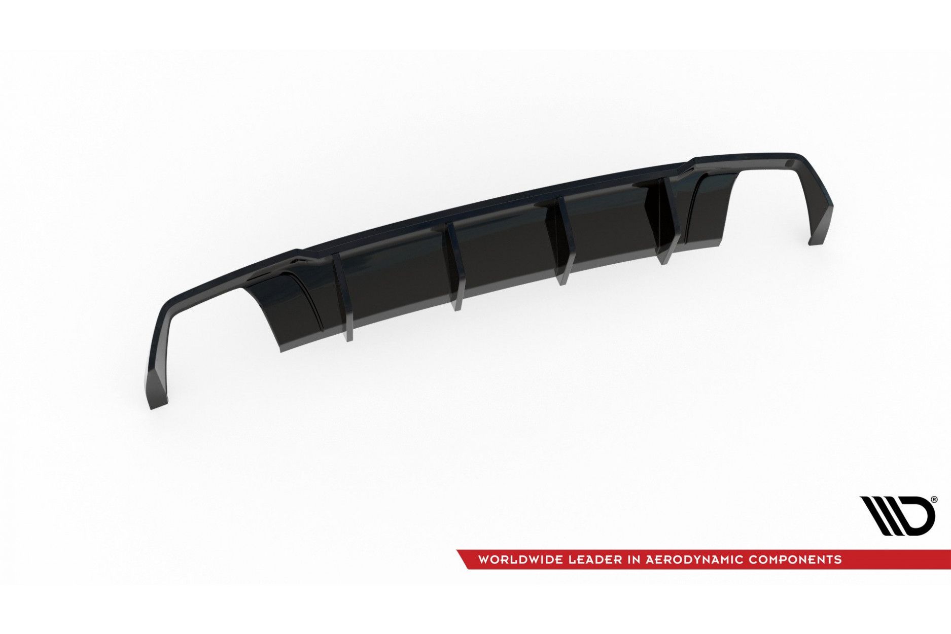 Maxtondesign Diffusor für SEAT Leon MK3 Cupra Kombi schwarz hochglanz (9) 