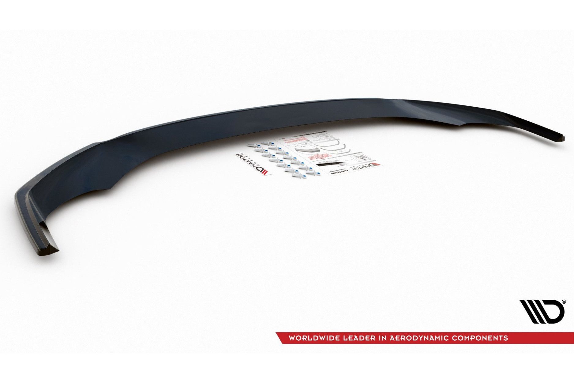 Maxtondesign Frontlippe V.1 für Audi A7 C8 S-Line schwarz hochglanz (7) 