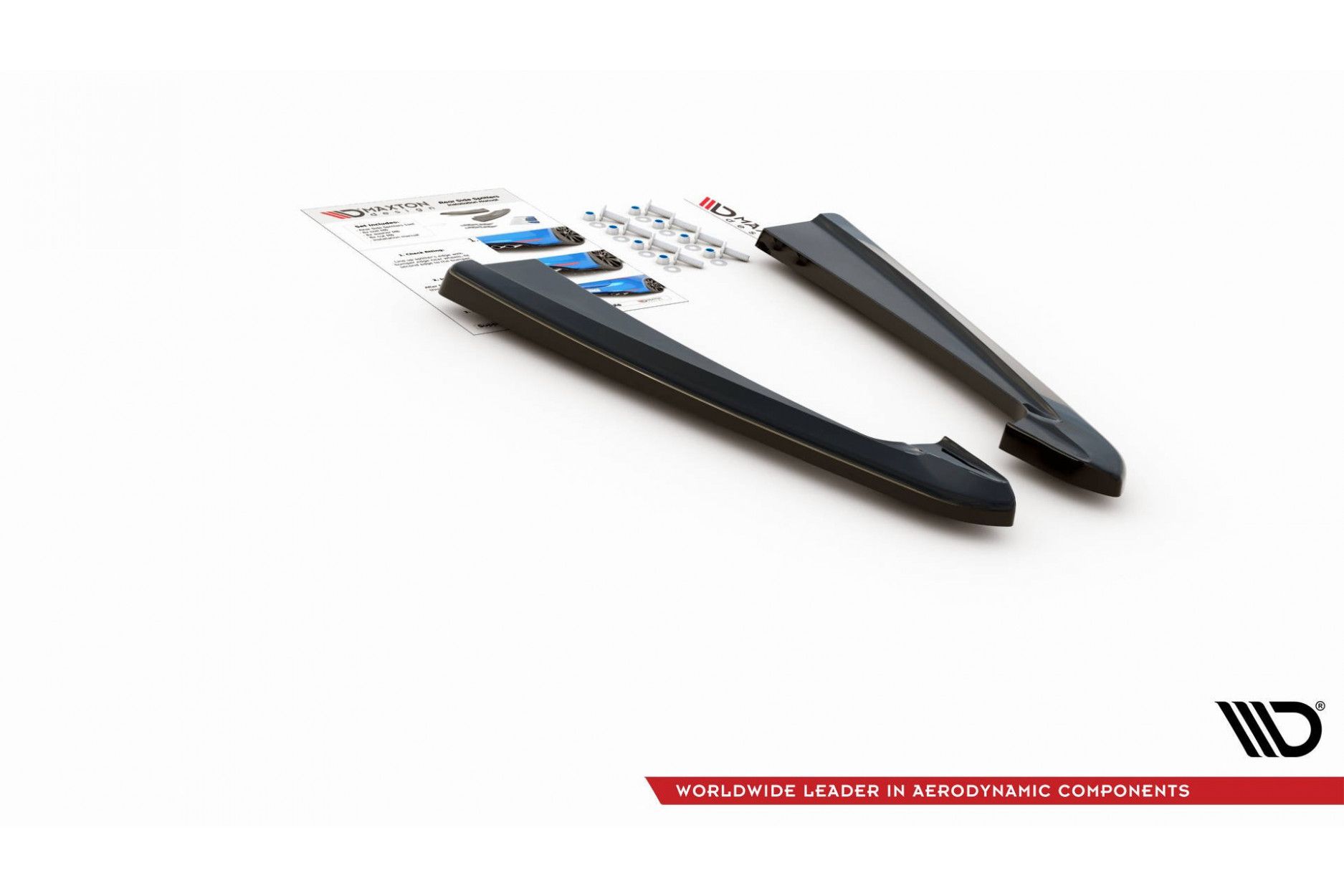 Maxtondesign Diffusor Erweiterung li/re für Audi RS6 C7 schwarz hochglanz (6) 