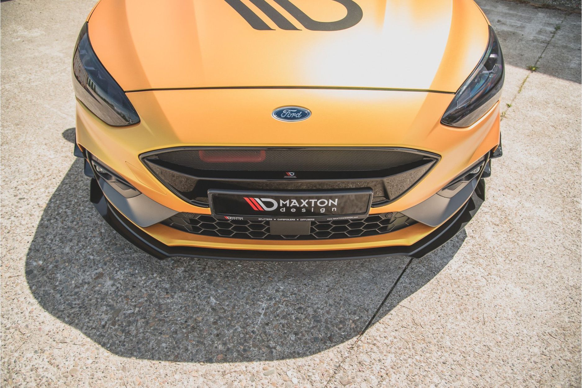 Maxtondesign Canards für Ford Focus MK4 STST-Line Racing schwarz hochglanz  - buy online at CFD