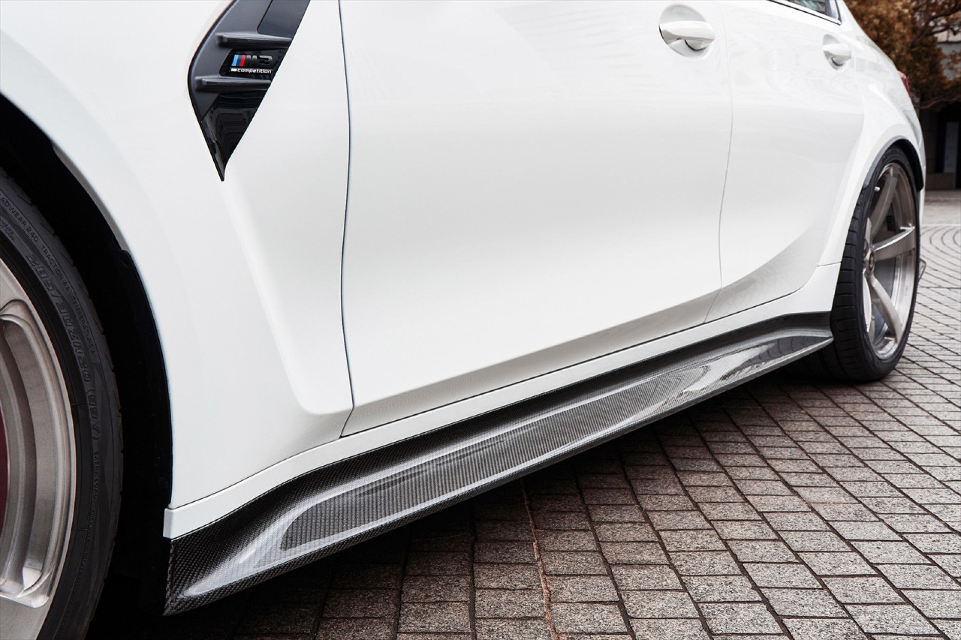 3DDesign carbon sideskirt fitting for BMW 3 series G80 M3