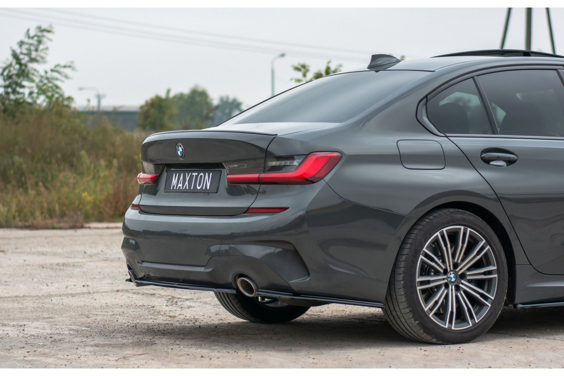 Maxtondesign Diffusor für BMW 3er G20 M-Paket schwarz hochglanz (4) 