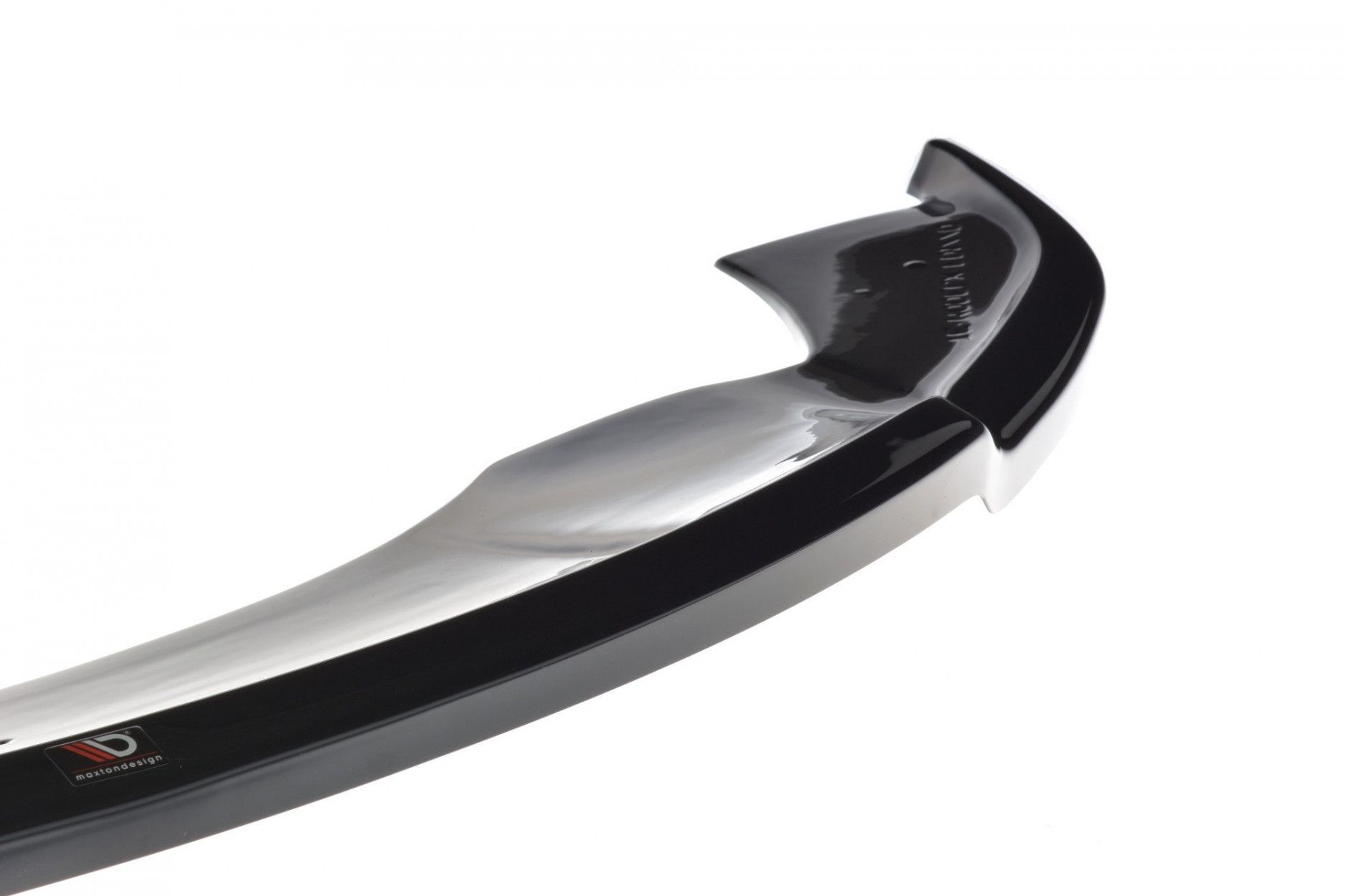 Maxtondesign Frontlippe V.1 für Tesla Model X schwarz hochglanz (7) 
