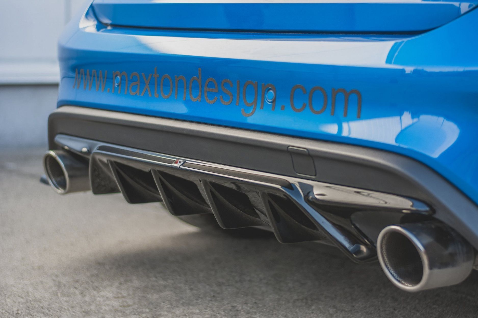 Maxtondesign Diffusor für Ford Focus MK3 ST schwarz hochglanz (5) 