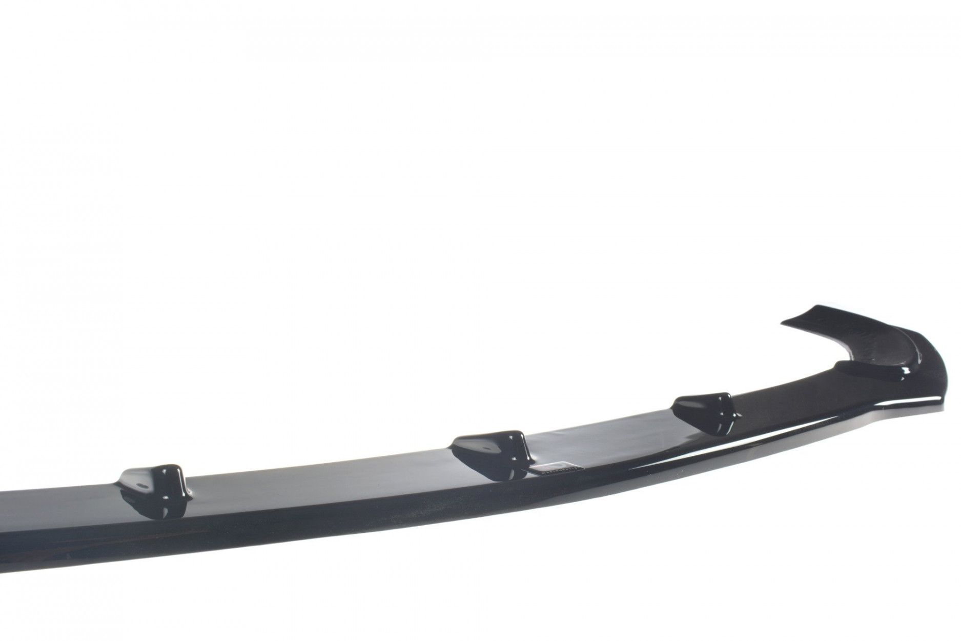 Maxtondesign Frontlippe V.1 für Mercedes Benz E-Klasse C238 AMG-Paket Coupe schwarz hochglanz (7) 