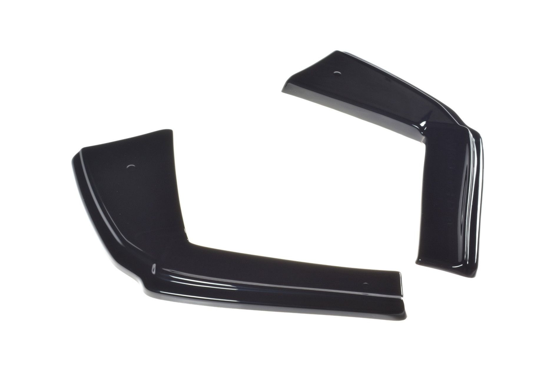 Maxtondesign Diffusor Erweiterung li/re für Alfa Romeo Giulia Veloce schwarz hochglanz (7) 