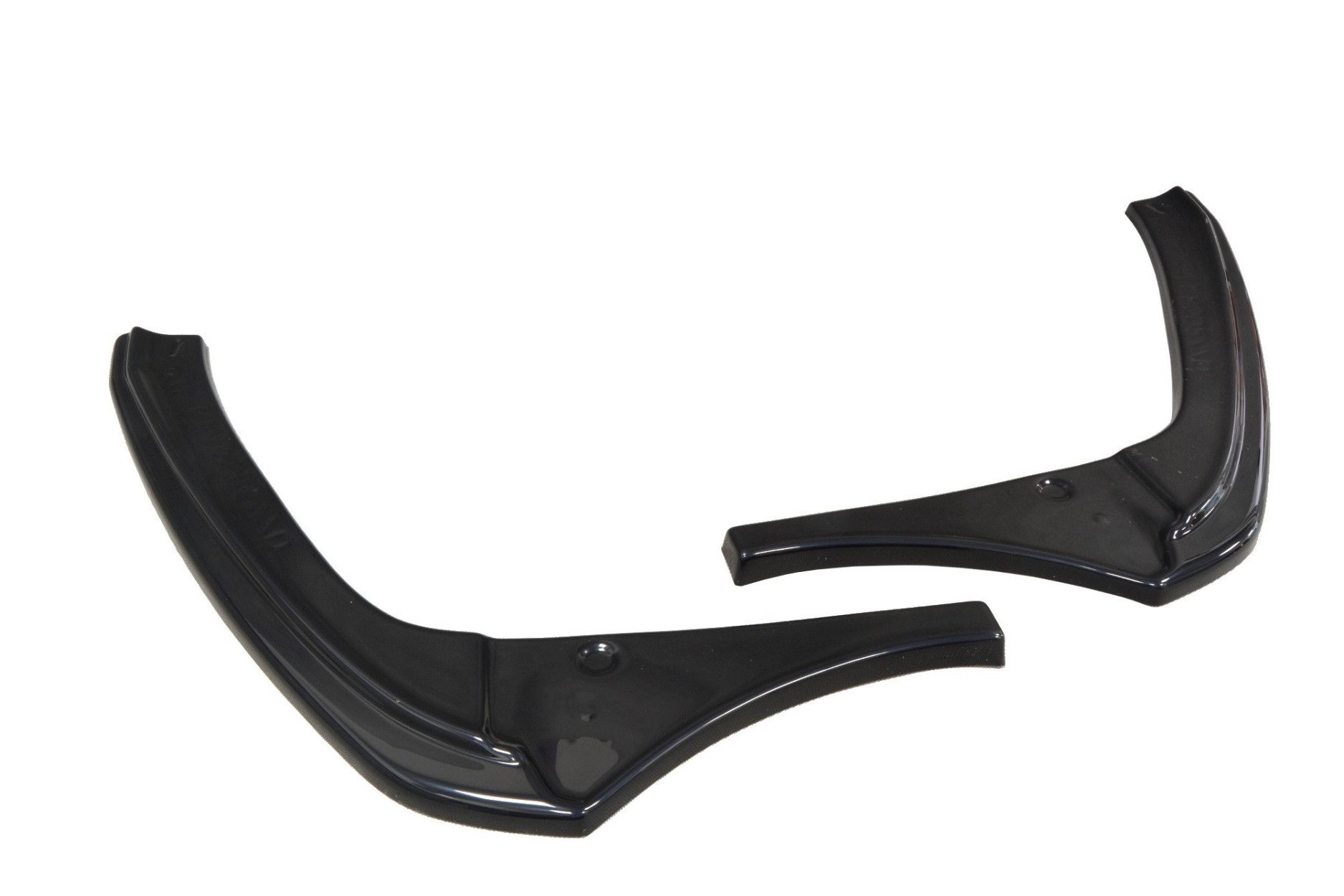 Maxtondesign Diffusor Erweiterung li/re für Maserati Granturismo schwarz hochglanz (6) 