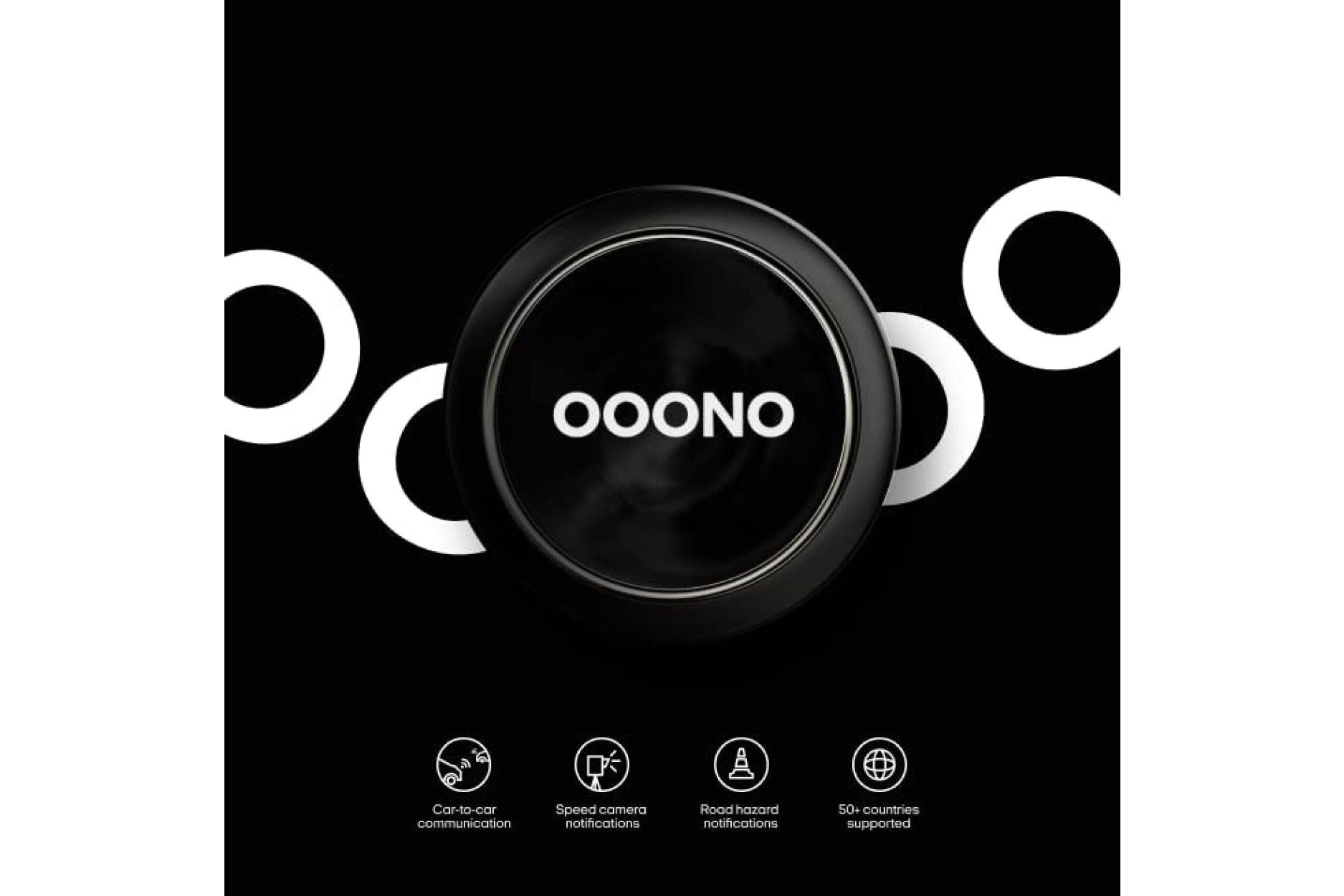 OOONO CO-Driver NO1: Warns of speed cameras and road traffic
