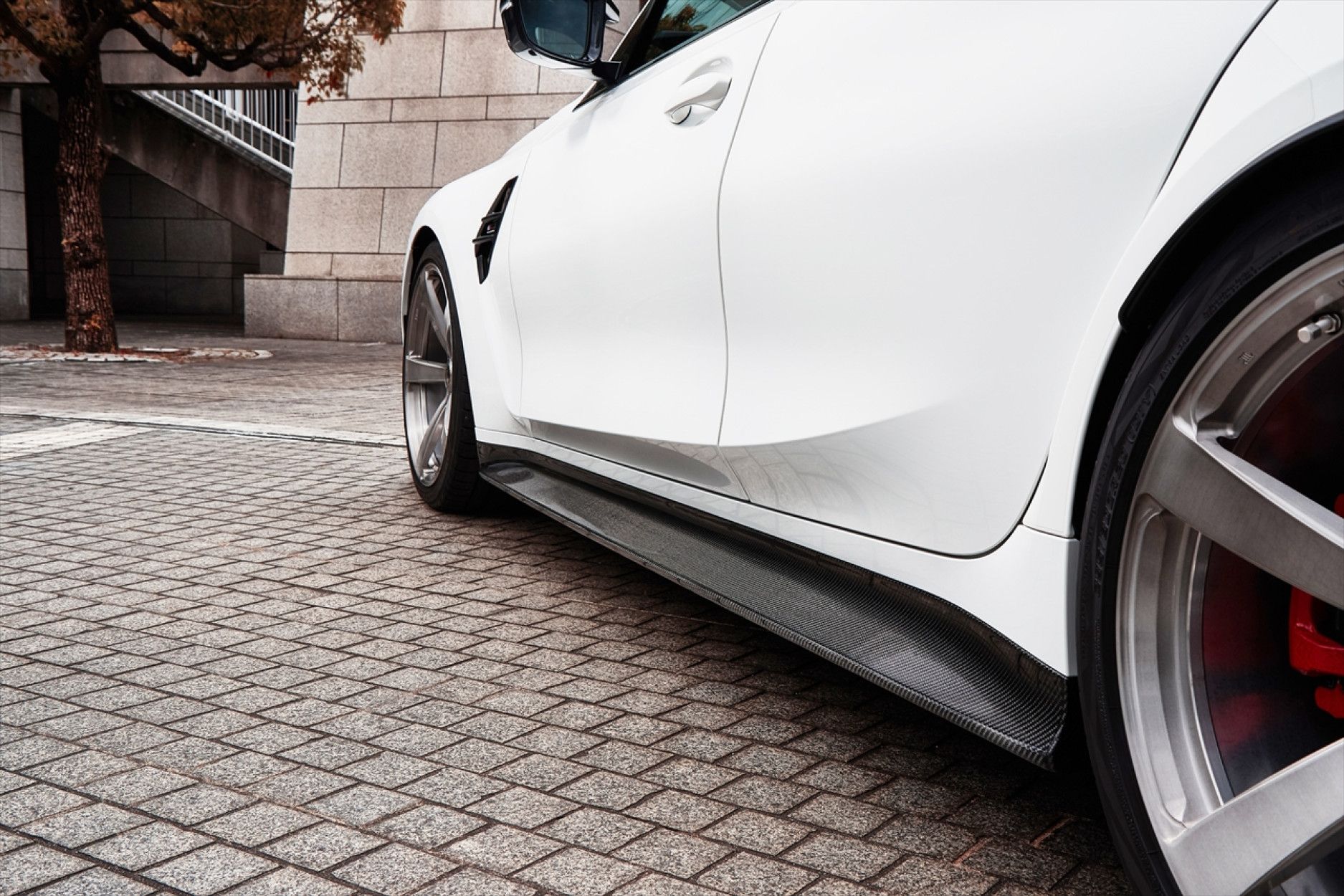 3DDesign carbon sideskirt fitting for BMW 3 series G80 M3 (2) 