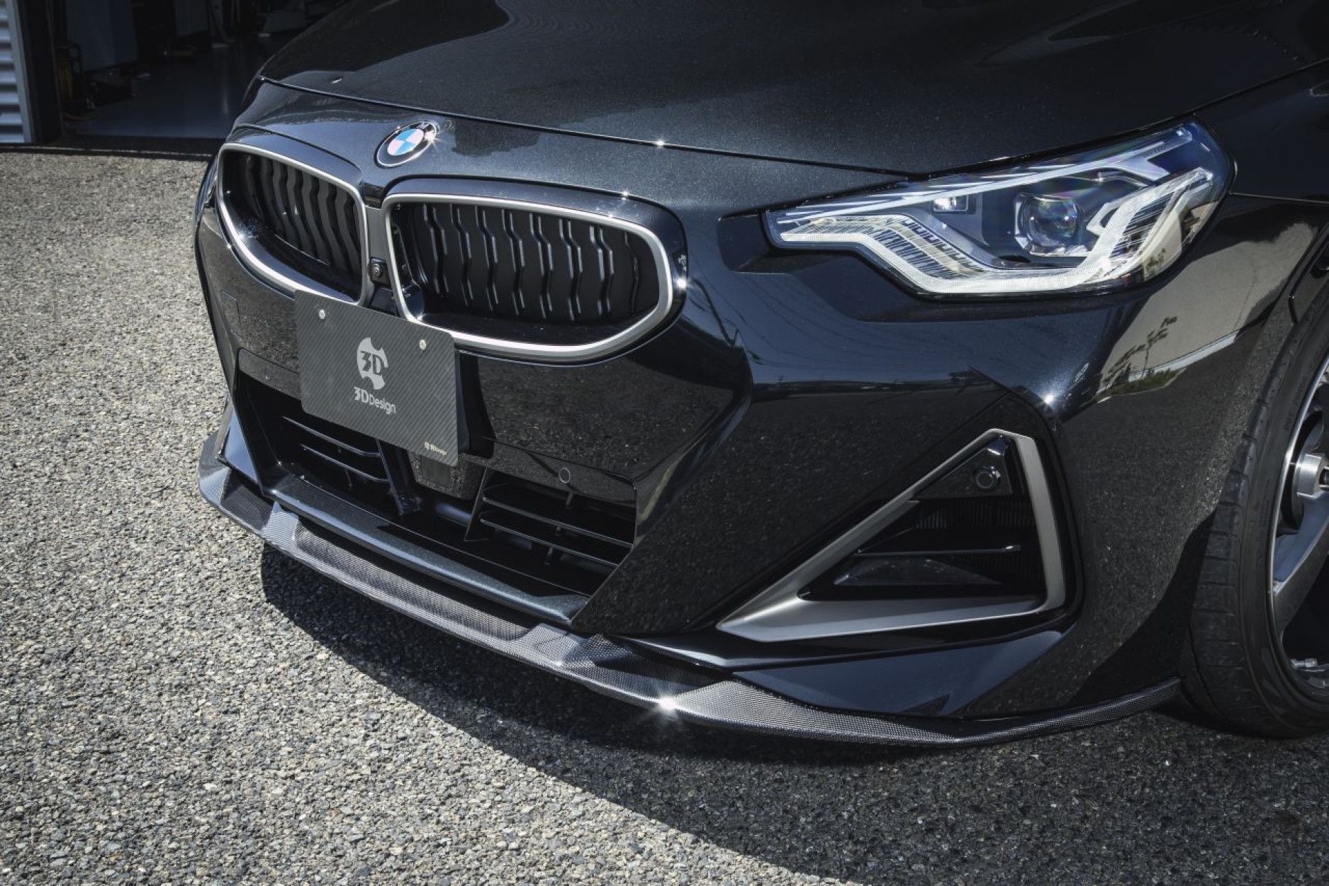 3DDesign Carbon frontlip fitting for BMW G20 M340i and M-Sport (2) 