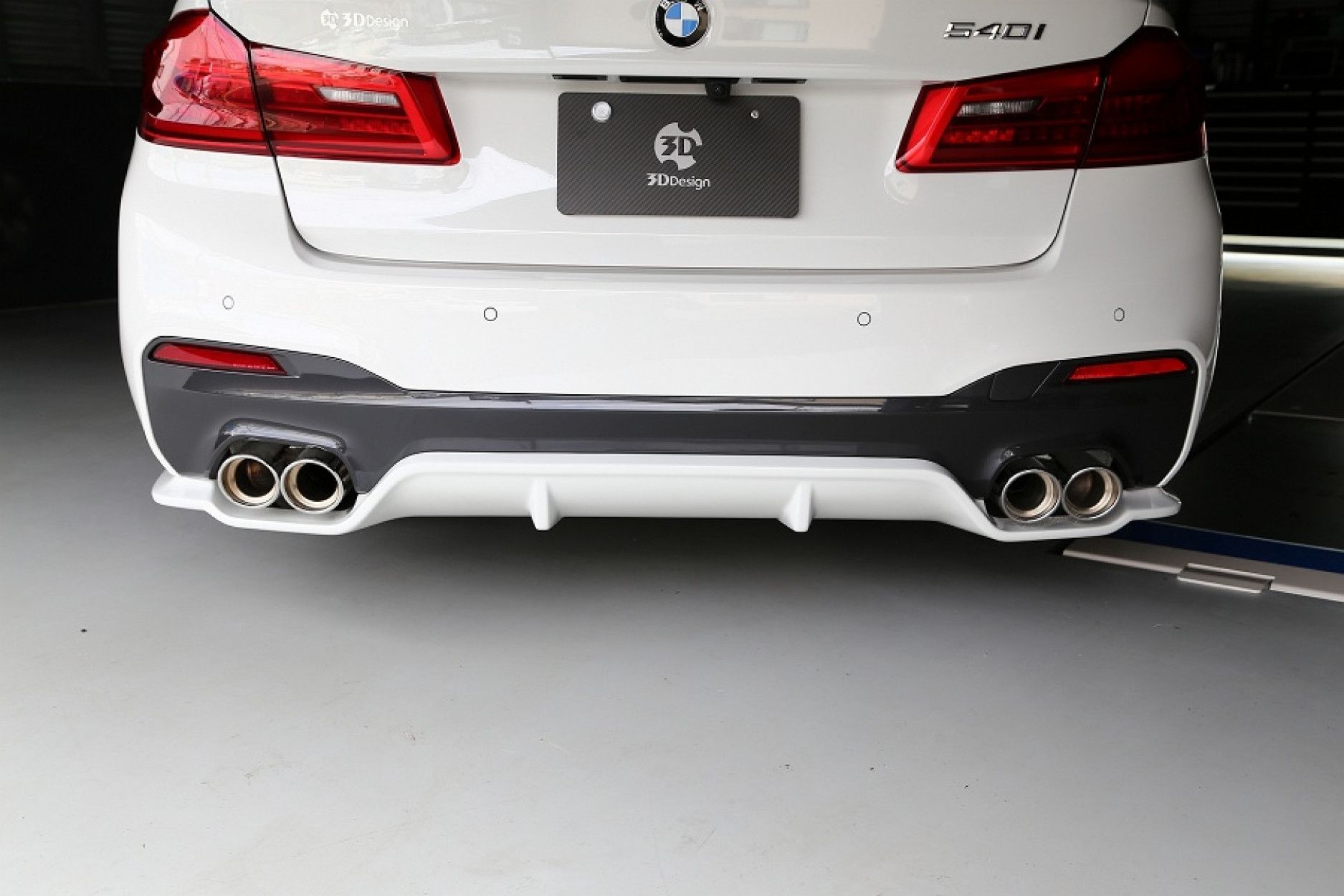 3DDesign diffuser fitting for BMW 5er G31 GFK M-Sport only Pre-LCI (2) 