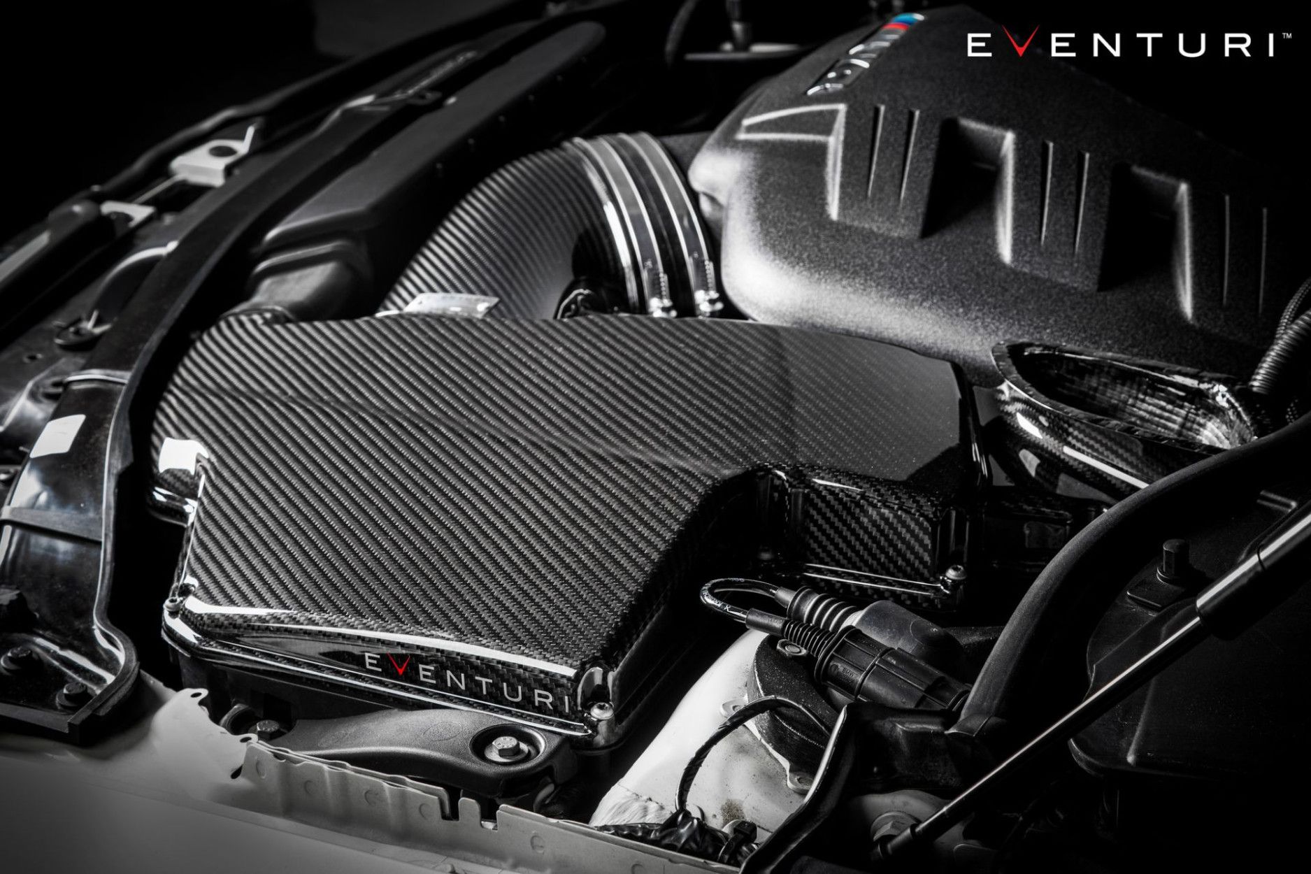 BMW E9X M3 - Black Carbon Airbox Lid (4) 