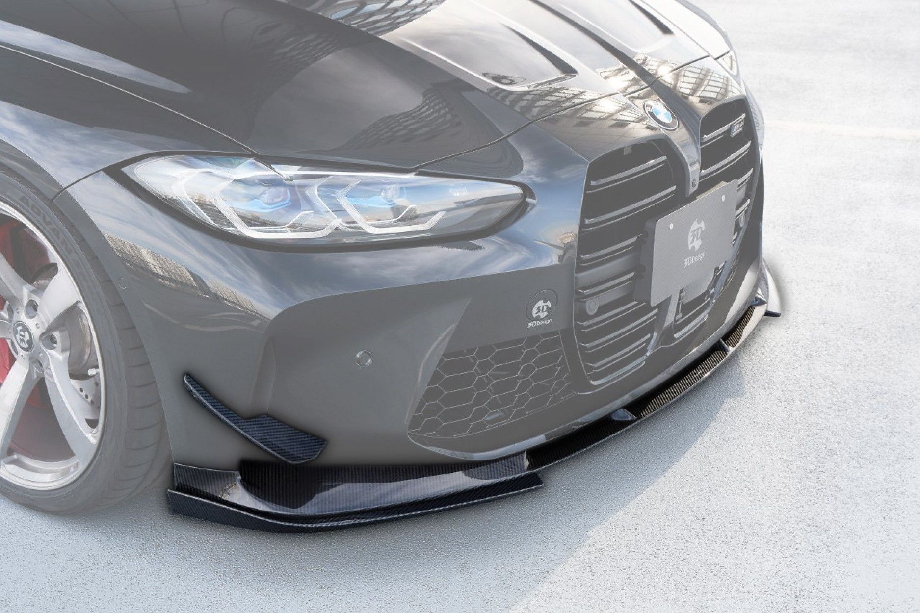 3DDesign Front Lip fitting for BMW G80|G81|G82|G83 M3|M4
