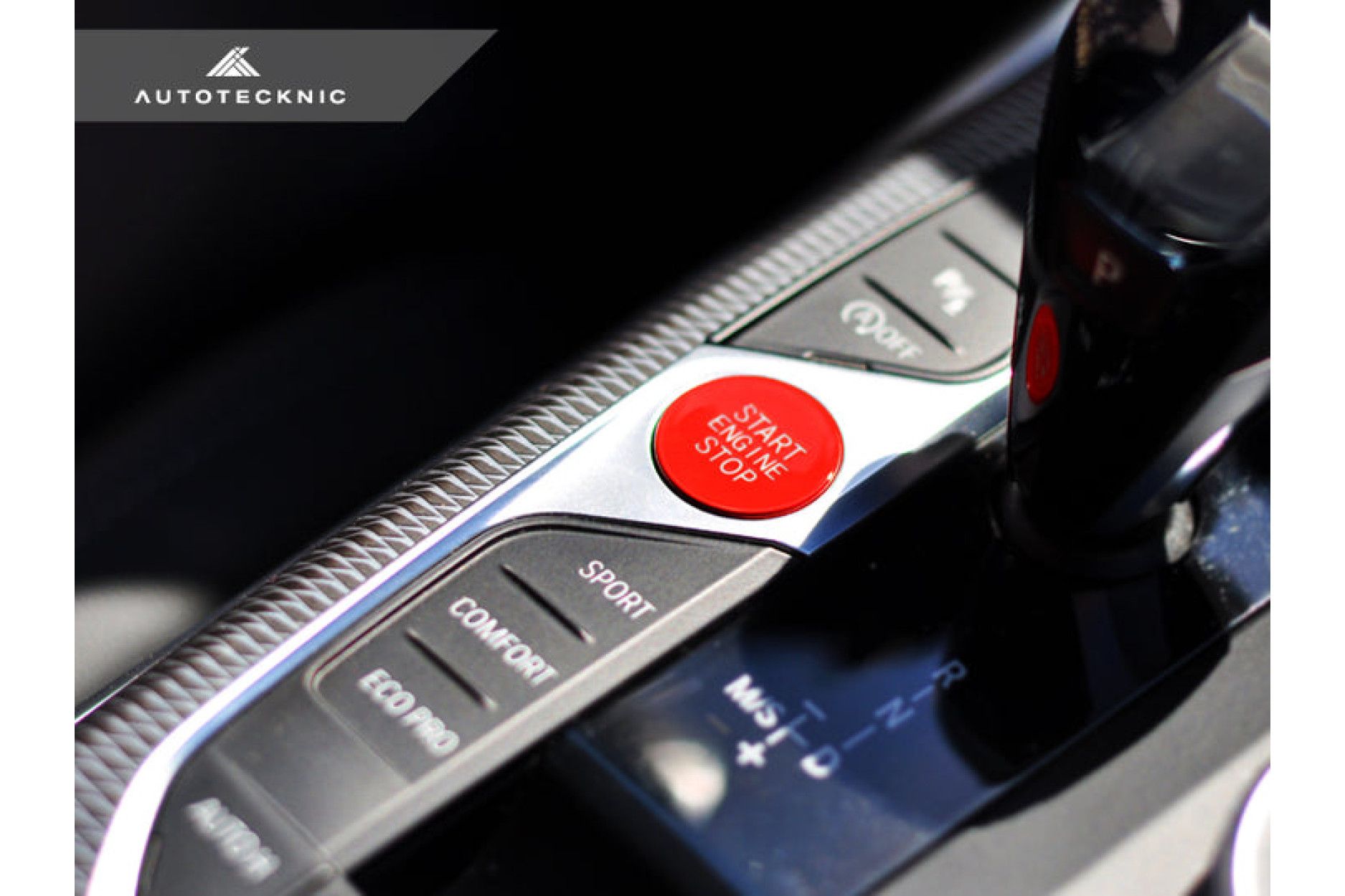 AUTOTECKNIC BRIGHT RED START STOP BUTTON - G01 X3 G02 X4 (3) 