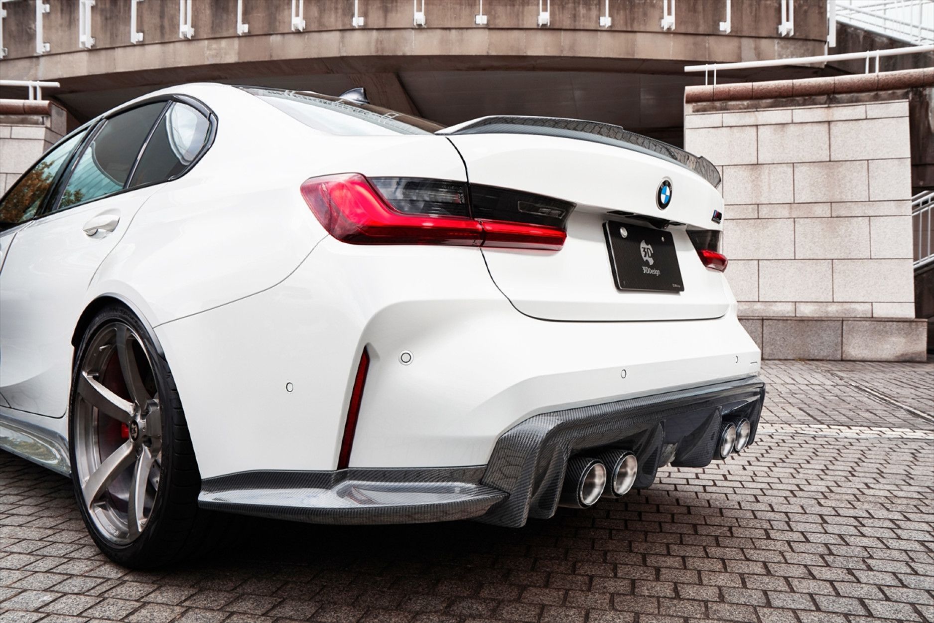 3DDesign carbon diffuser for BMW 3er G80 M3 (3) 