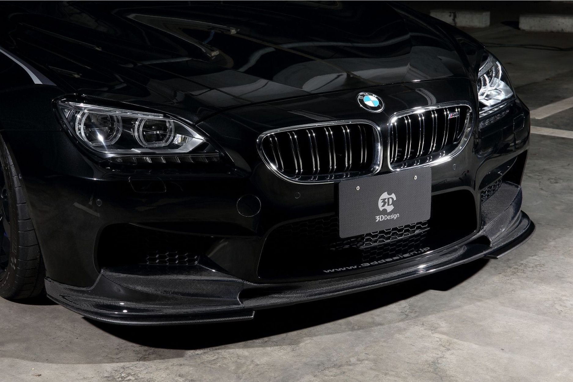 3Ddesign carbon front splitter fitting for BMW 6 Series F06 F12 F13 M6