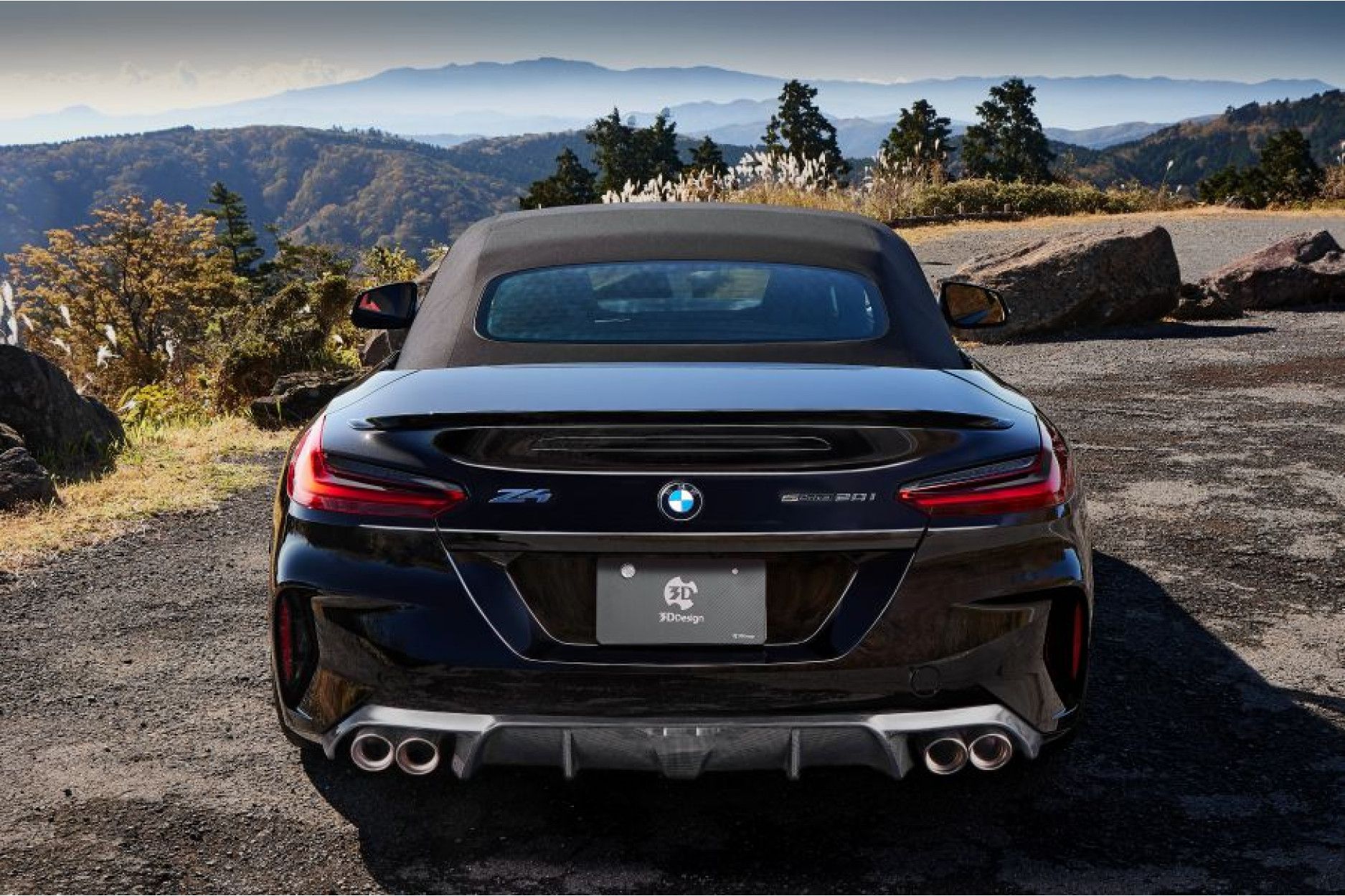 3DDesign Carbon Diffuser für for BMW G29 Z4 M40i (4 exhaust tips) (5) 