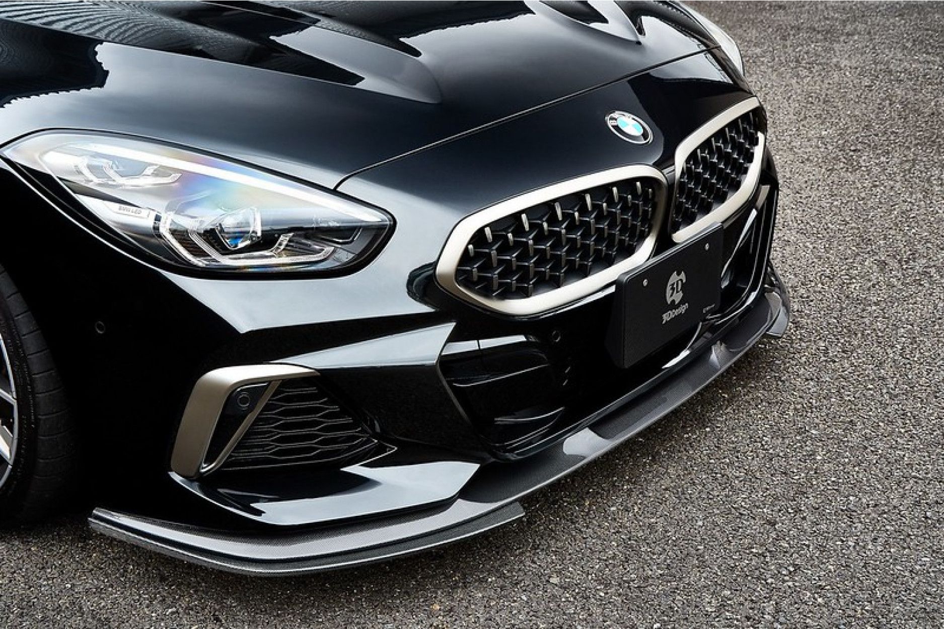 3DDesign carbon Frontsplitter fitting for BMW Z4 G29 M40i|M-Sports