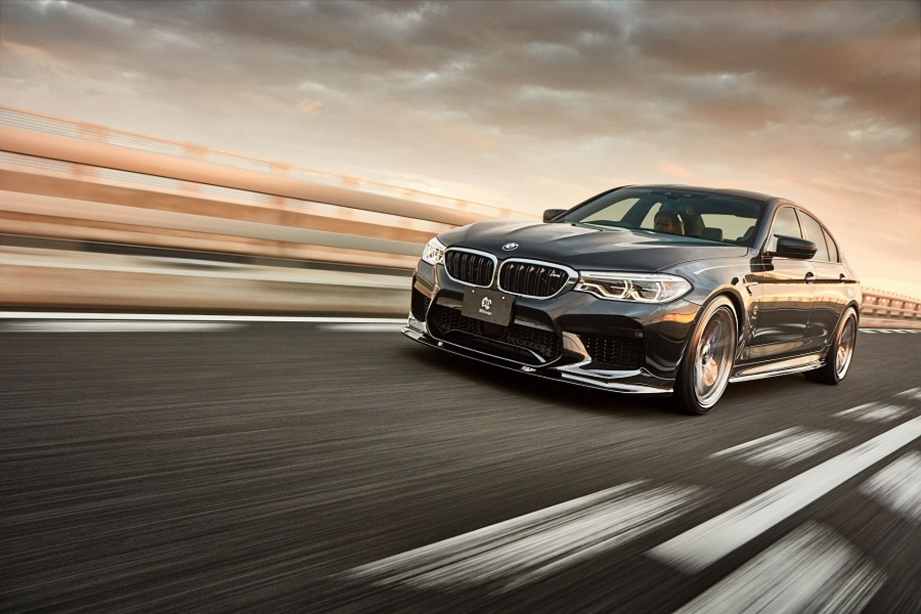 3DDesign Carbon Frontlip fitting for BMW F90 M5 LCI Facelift (6) 