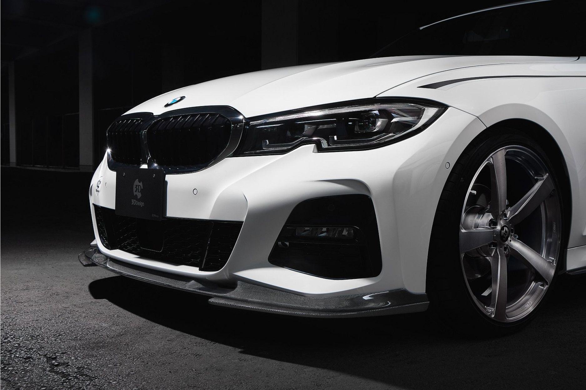 3DDesign Carbon frontlip fitting for BMW G20 M340i and M-Sport