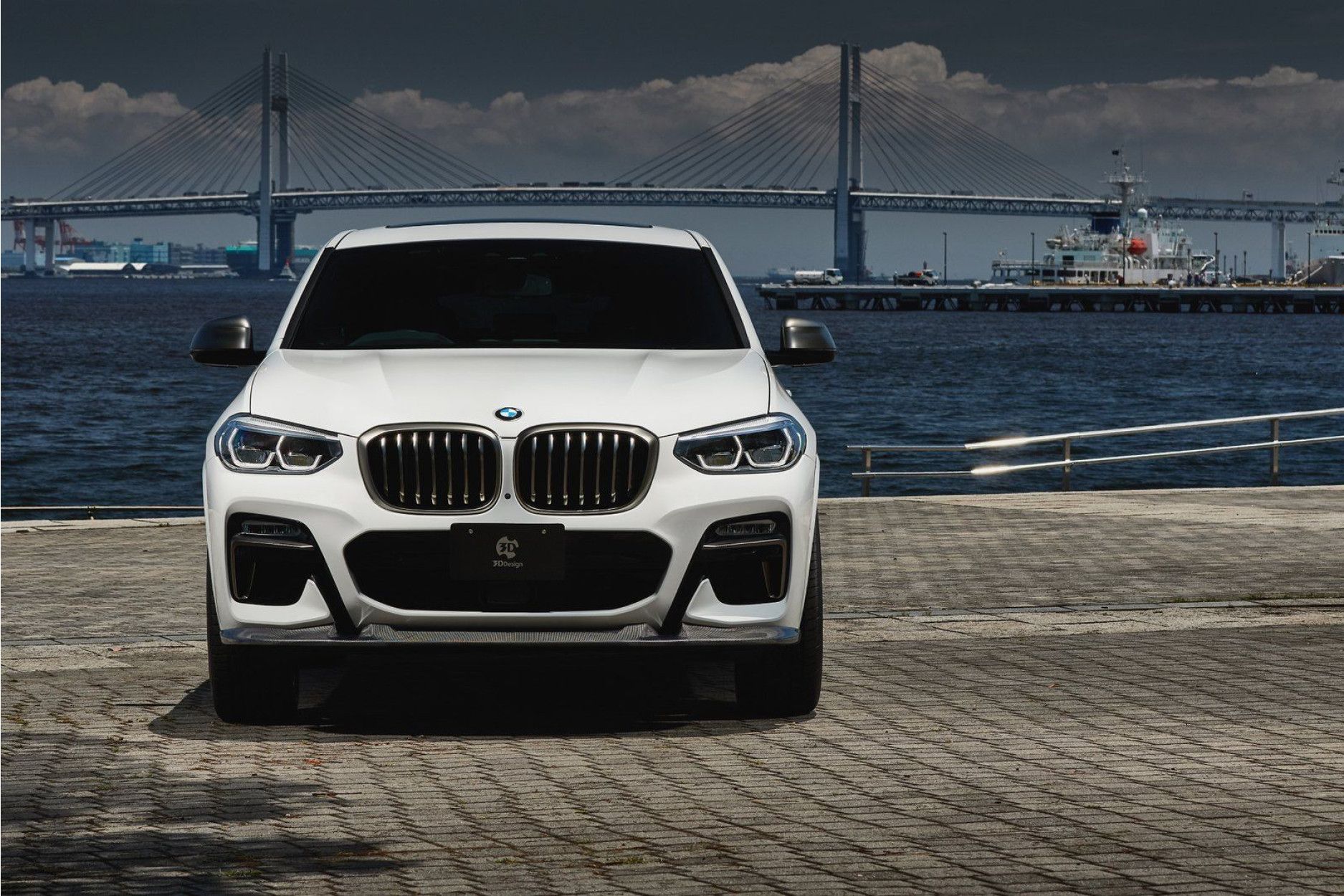 3DDesign Carbon Frontlippe für BMW G02 X4 M-Paket (5) 