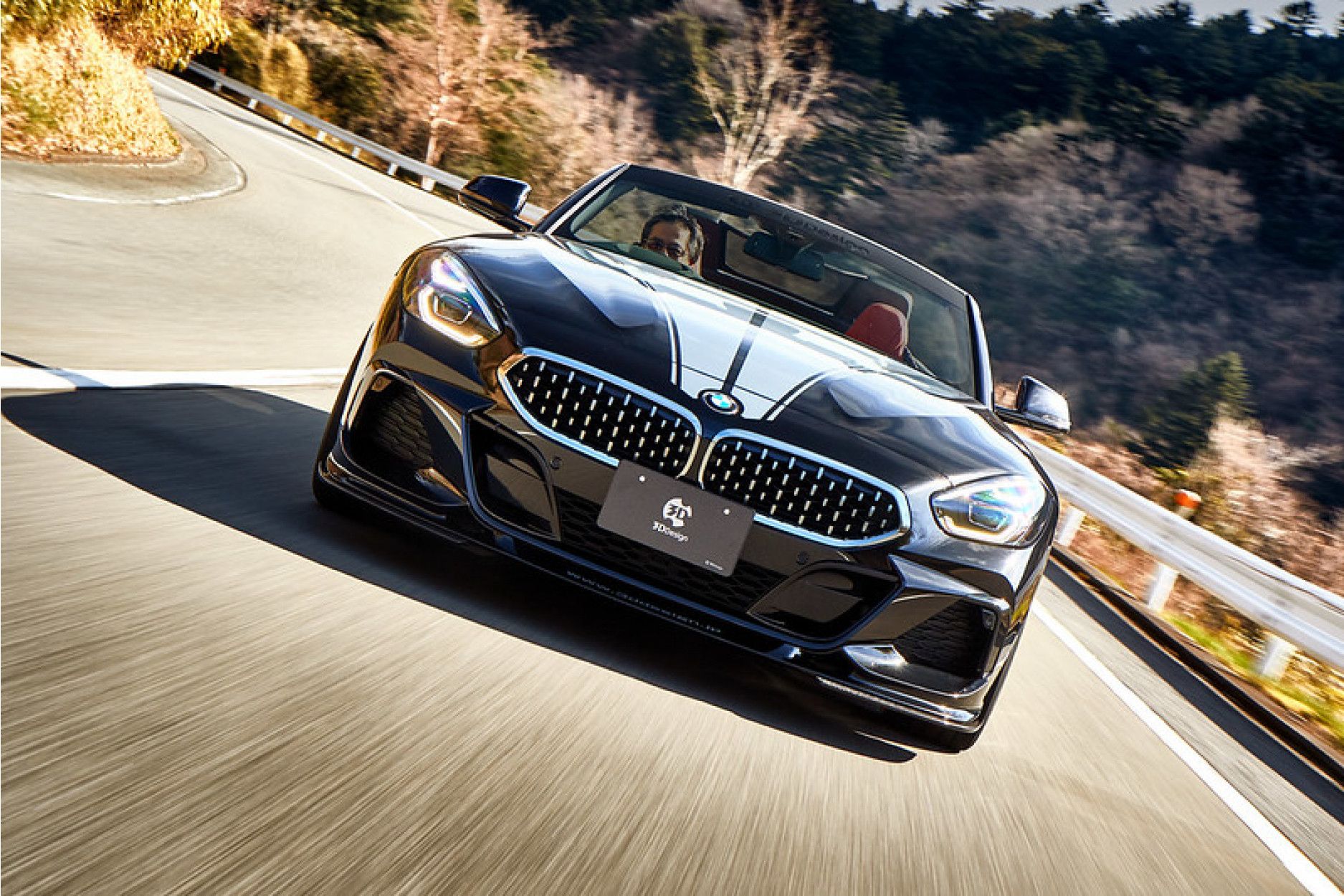 3DDesign carbon Frontsplitter fitting for BMW Z4 G29 M40i|M-Sports (2) 