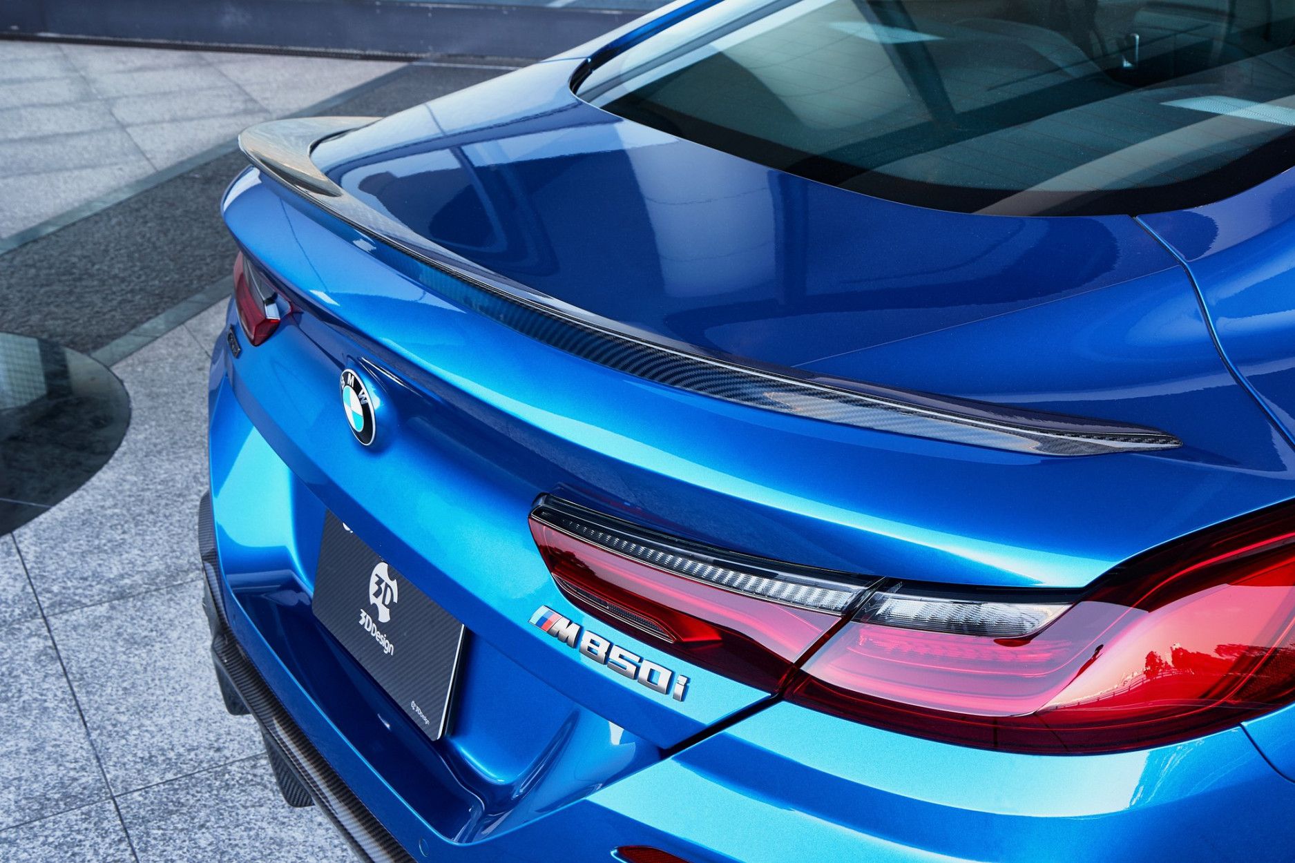 3DDesign Carbon Spoiler fitting for BMW G15 M850i and F92 M8 (3) 