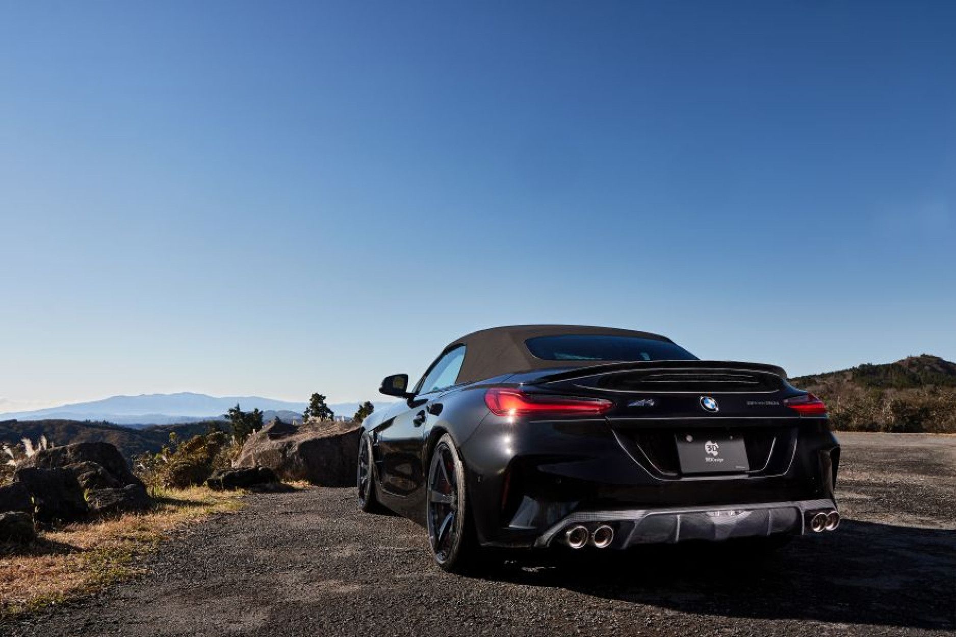 3DDesign Carbon Diffuser für for BMW G29 Z4 M40i (4 exhaust tips)