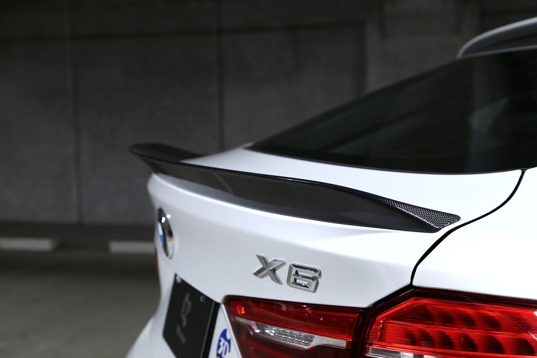 3DDesign carbon spoiler fitting for BMW F86 X6M und F16 X6 with M-Tech (9) 