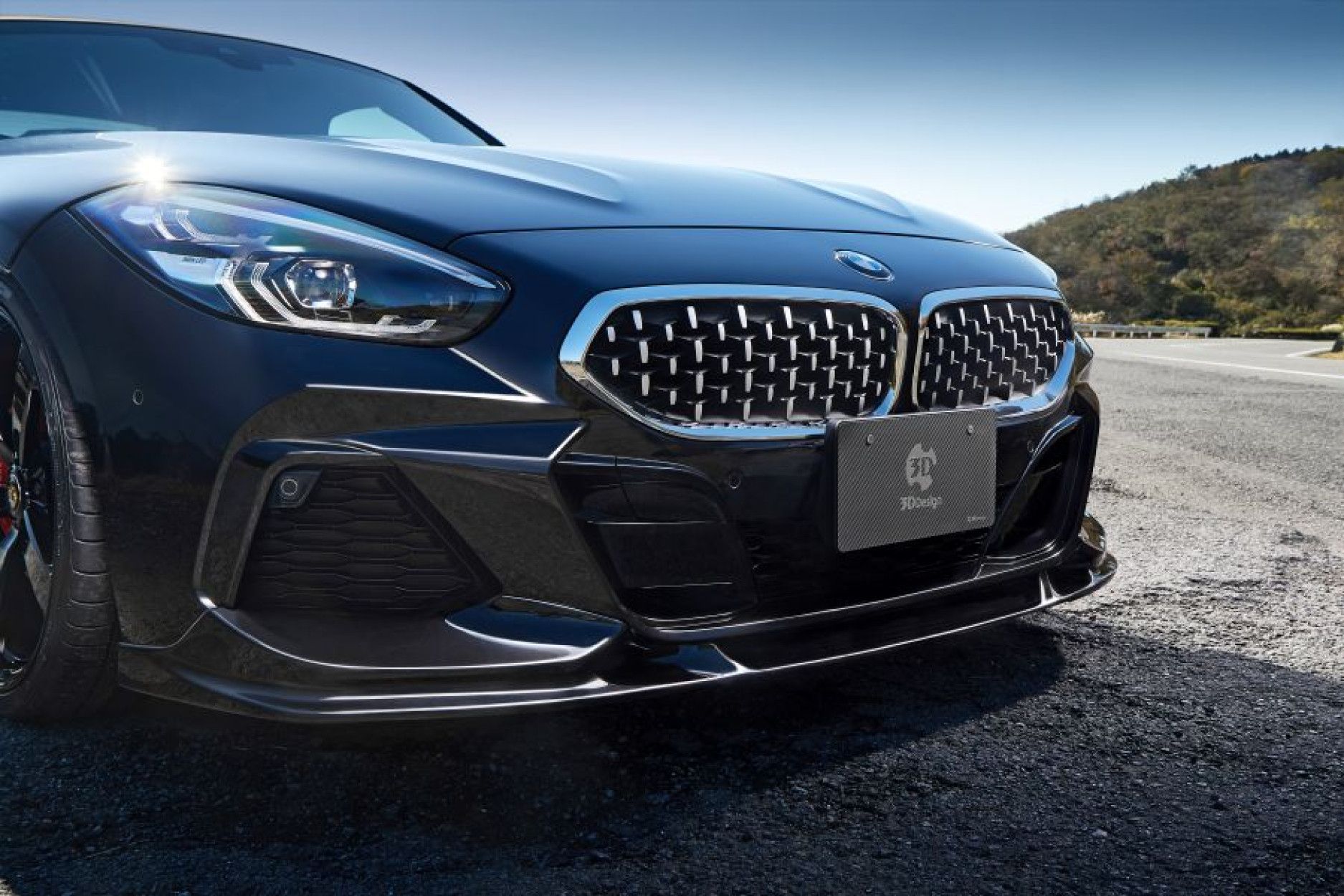3DDesign PUR frontlip fitting for BMW G29 Z4 M40i (2) 